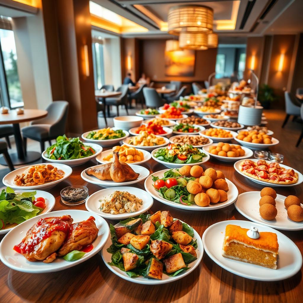 Buffet — 25€ p.p. · 1 bebida incluida · Niños 15€